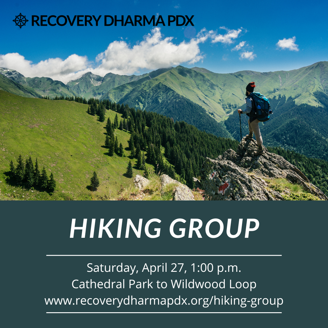 Hiking Group: Saturday, April 27 1:00 p.m.
