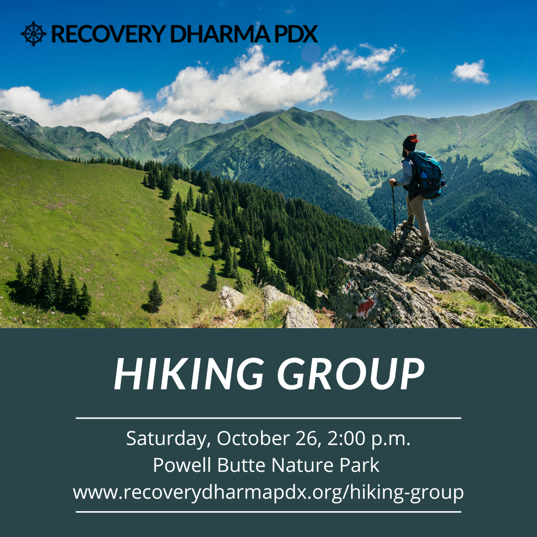 Hiking Group: Saturday, October 26, 2:00 p.m.