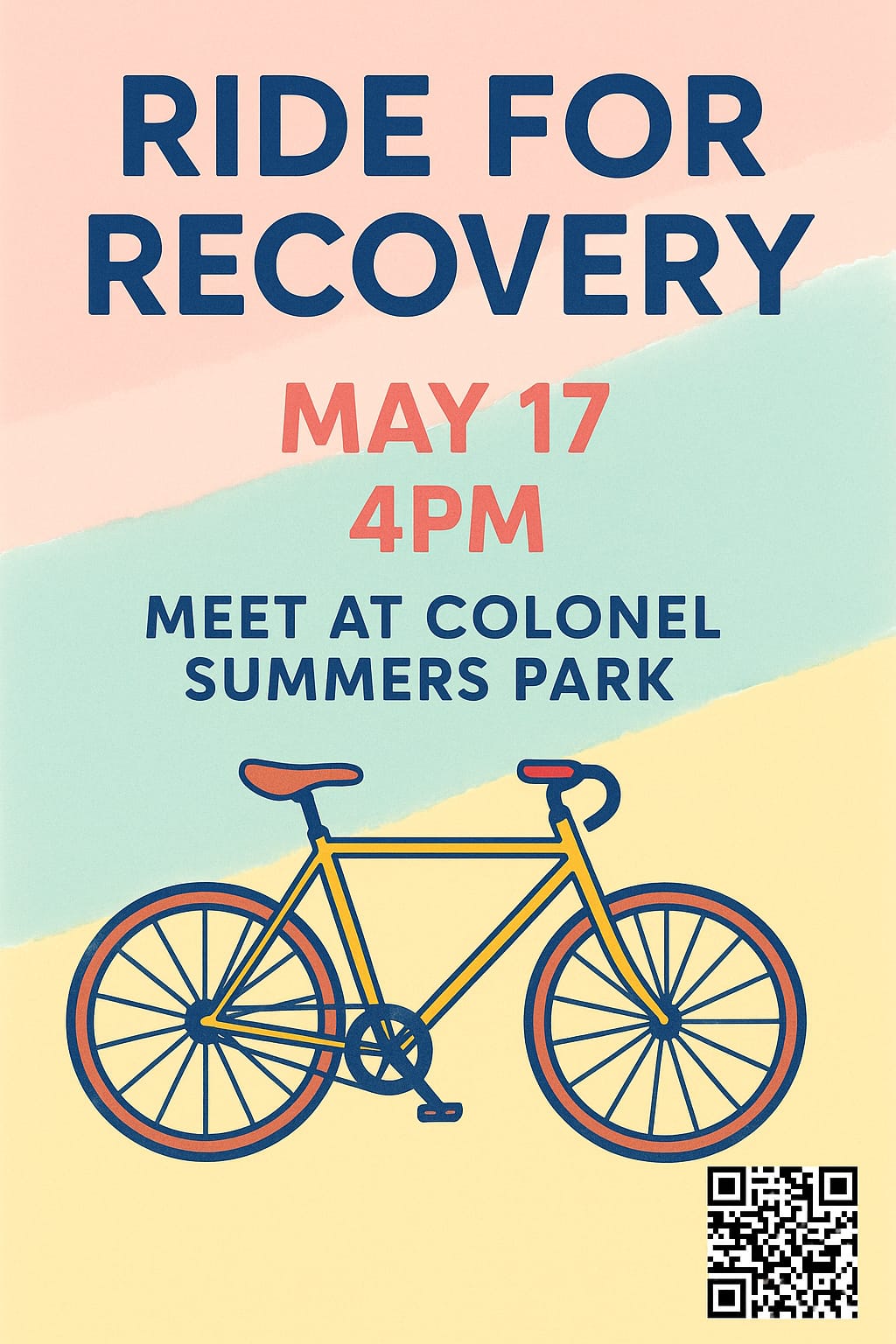 Ride for Recovery – May 17th at 4pm