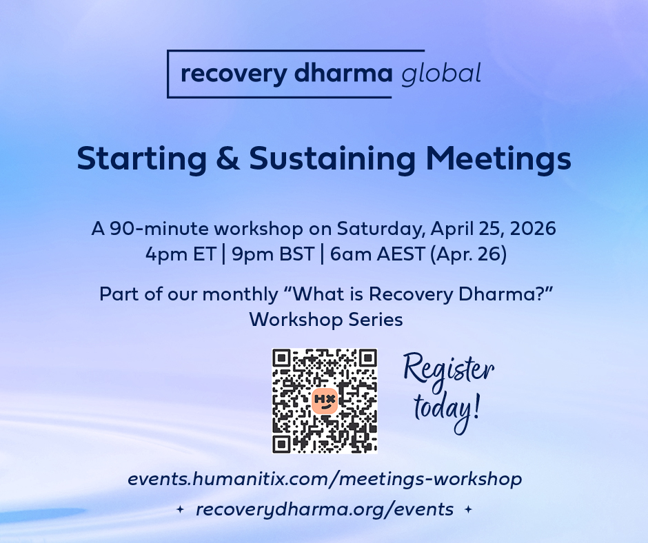RDG Workshop: Starting & Sustaining Meetings (Saturday, April 25th, 1:00pm PT)