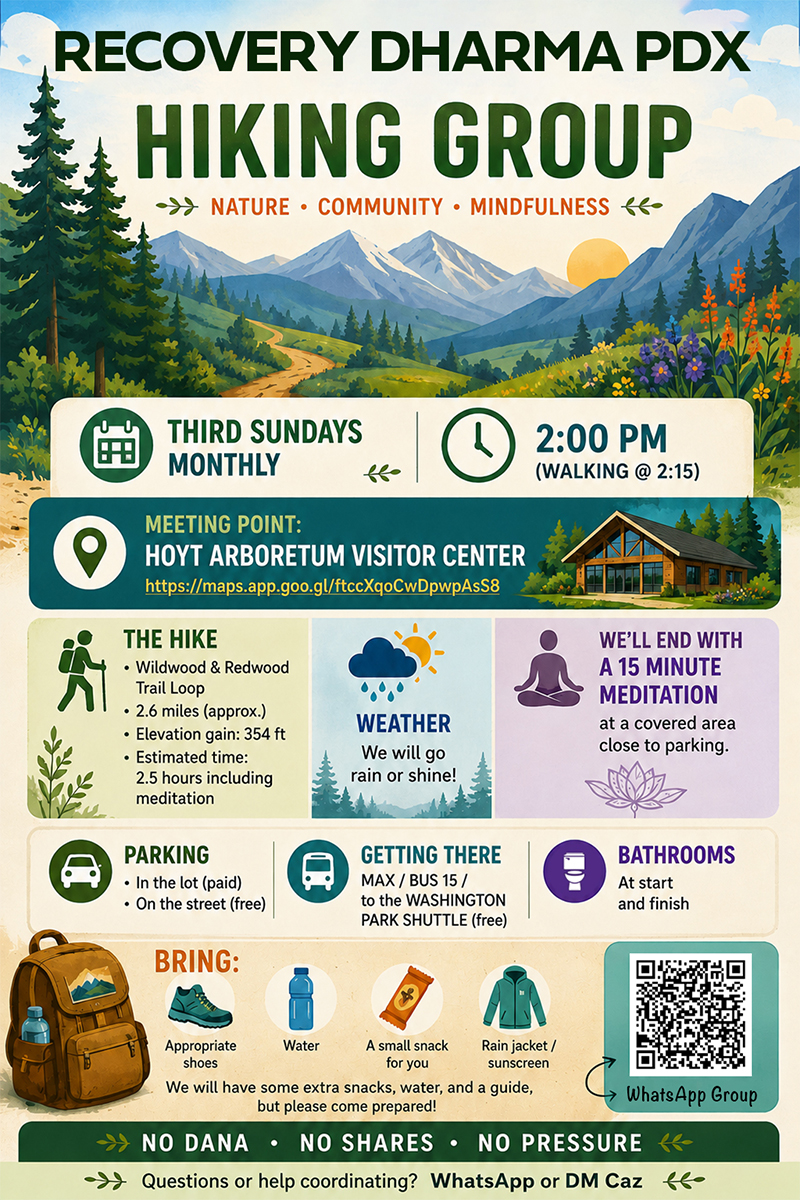 Hiking Group: Sunday August 16th, 2:00 pm